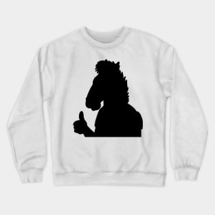 Bojack silhouette Crewneck Sweatshirt